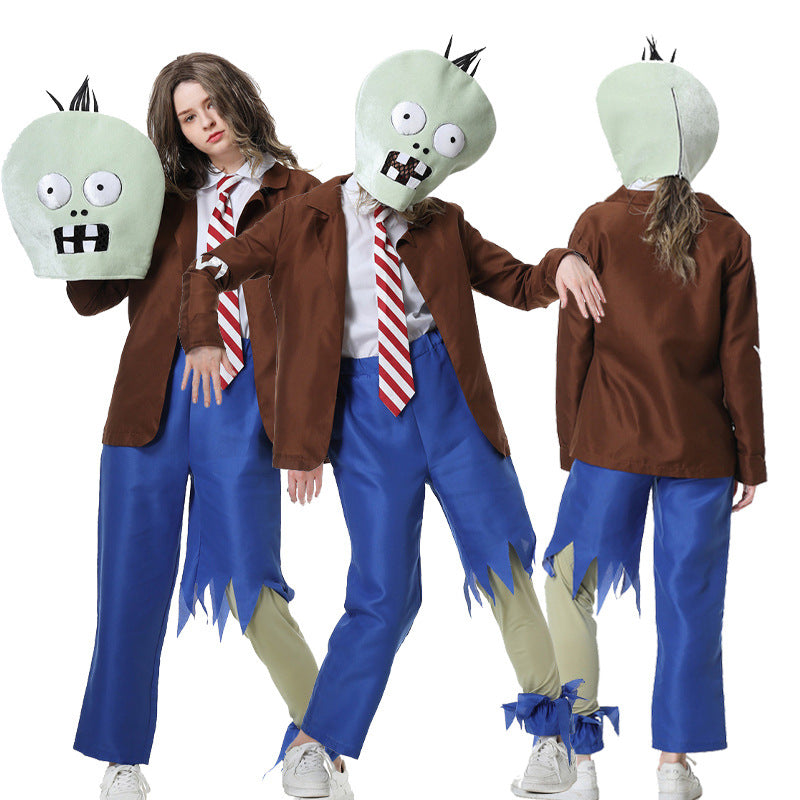 Polyester Video Game Zombie Costume Set - Image 4