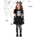 Polyester Kids Skeleton Costume Set Glow in the Dark - Image 5