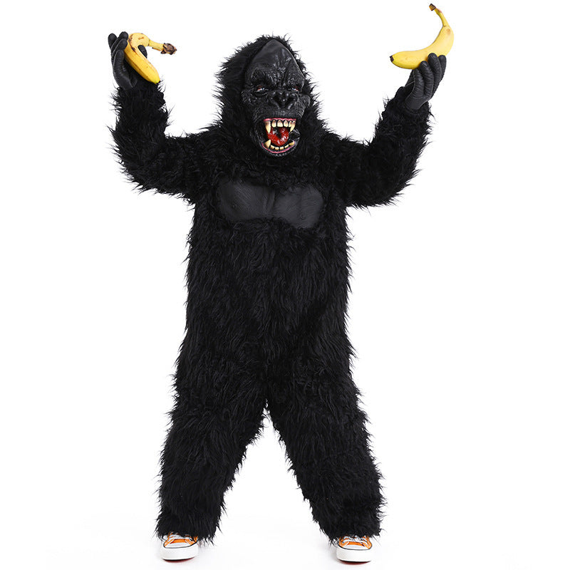 Polyester Plush Kids Gorilla Costume - Image 2