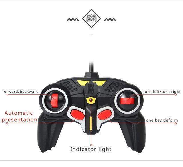 Remote Control Car with Robot Transformation & LED Lights - Image 10