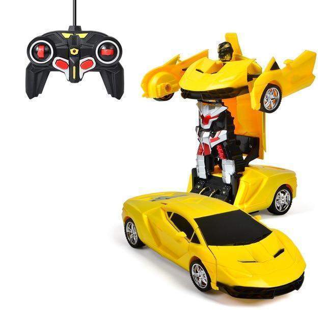 Remote Control Car with Robot Transformation & LED Lights - Image 17