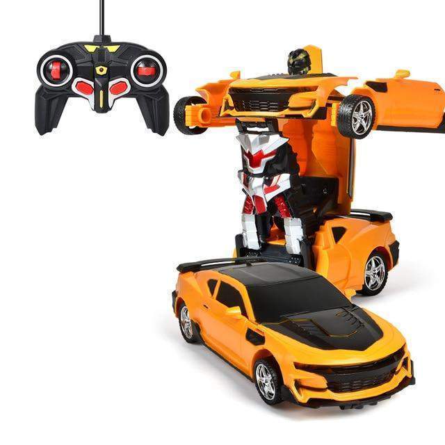 Remote Control Car with Robot Transformation & LED Lights - Image 16