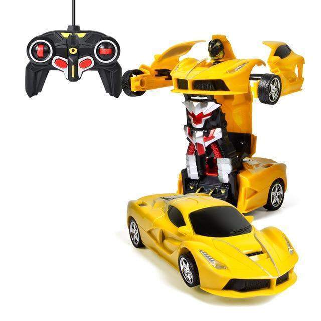 Remote Control Car with Robot Transformation & LED Lights - Image 9