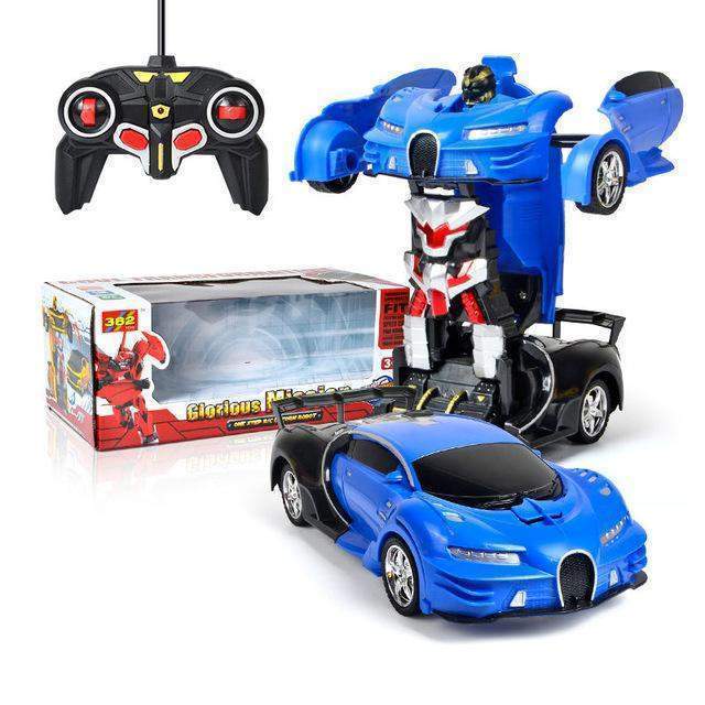 Remote Control Car with Robot Transformation & LED Lights - Image 14