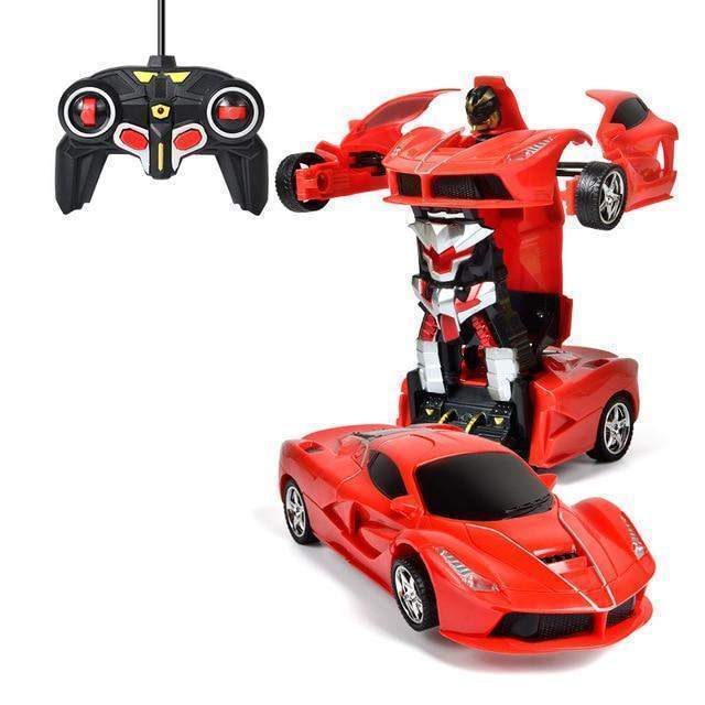 Remote Control Car with Robot Transformation & LED Lights - Image 18
