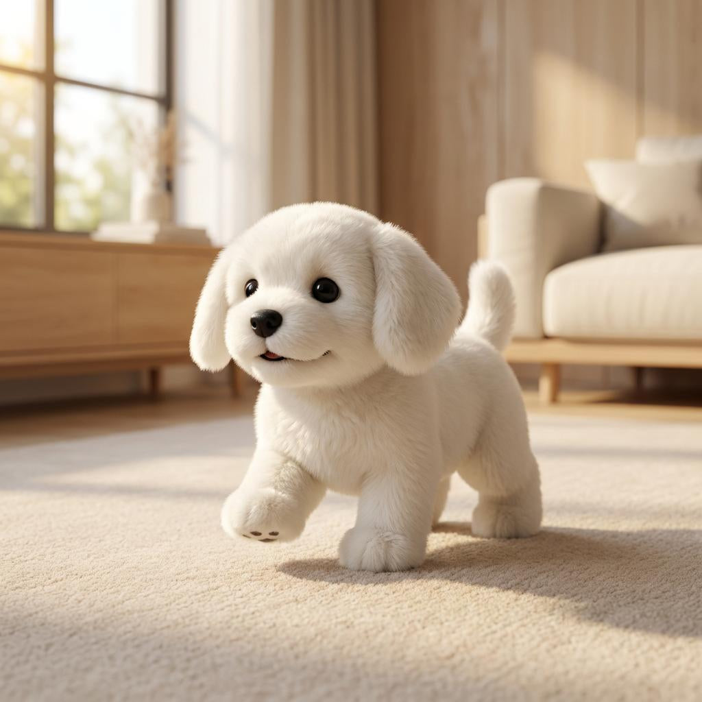 Interactive Plush Dog Toy Walking Barking Puppy - Image 6