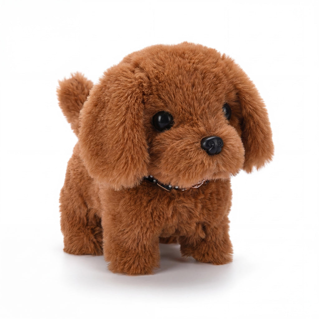 Interactive Plush Dog Toy Walking Barking Puppy - Image 2