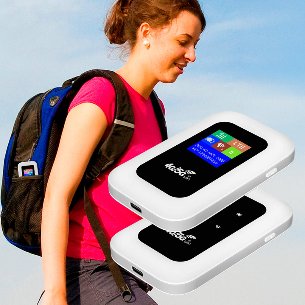 Portable Wi‑Fi Router Travel, Camping & Home Backup