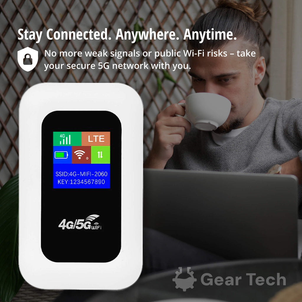 Portable Wi‑Fi Router Travel, Camping & Home Backup - Image 2