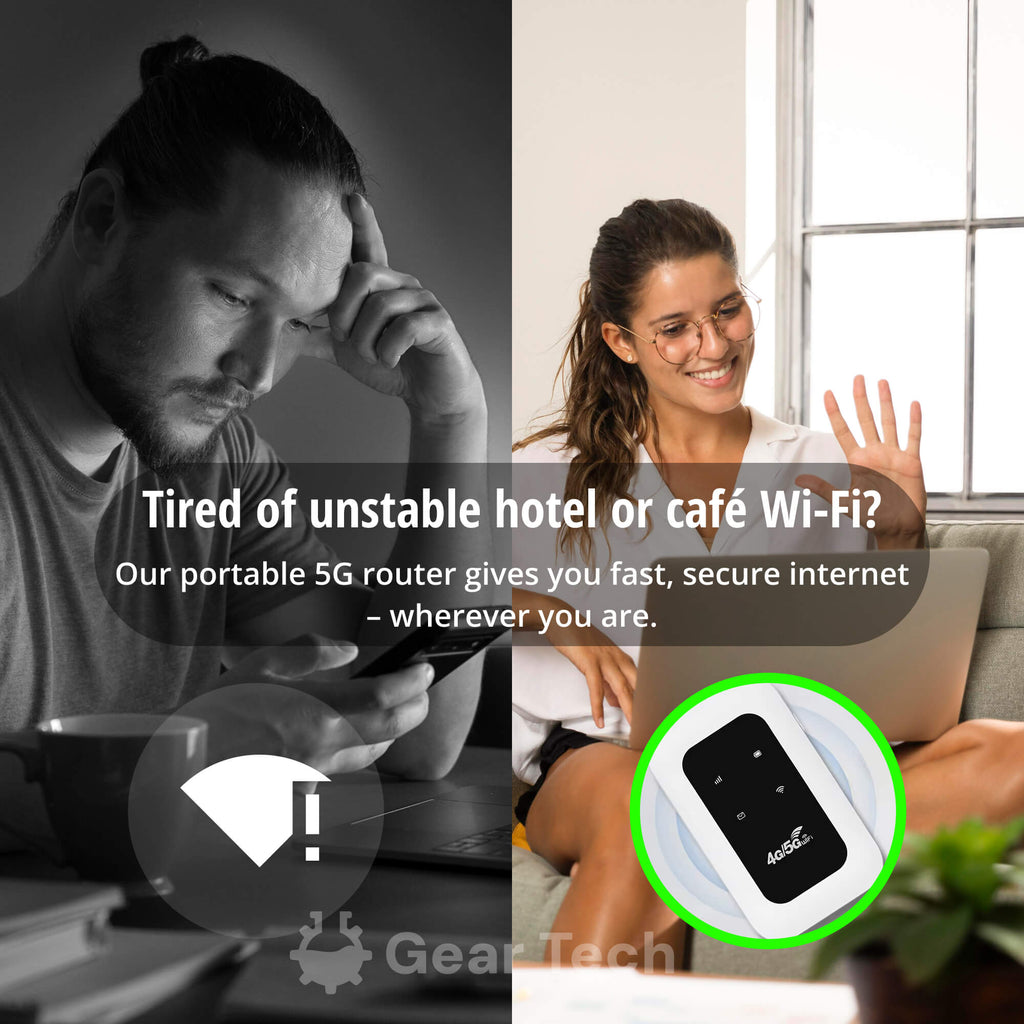 Portable Wi‑Fi Router Travel, Camping & Home Backup - Image 5