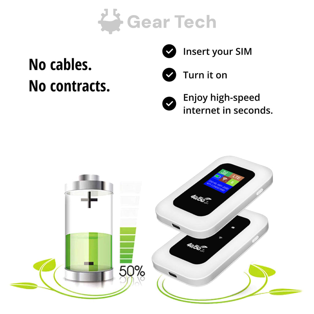 Portable Wi‑Fi Router Travel, Camping & Home Backup - Image 9