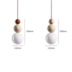Neutral Contemporary Hanging Pendant Light - Image 8