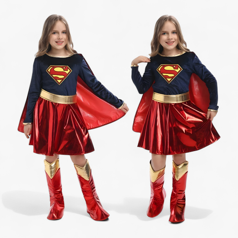 Girls Supergirl Costume