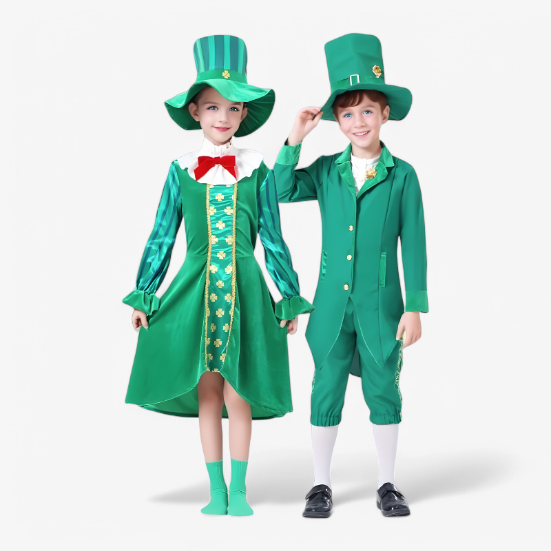 Kids 3 Piece Leprechaun Costume