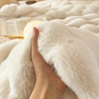 Reversible Bubble Pattern Blanket Cozy All-Season Home Throw - Image 4