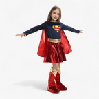 Girls Supergirl Costume - Image 2