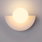 Nordic Semicircle Metal Wall Sconce Integrated LED - Image 7