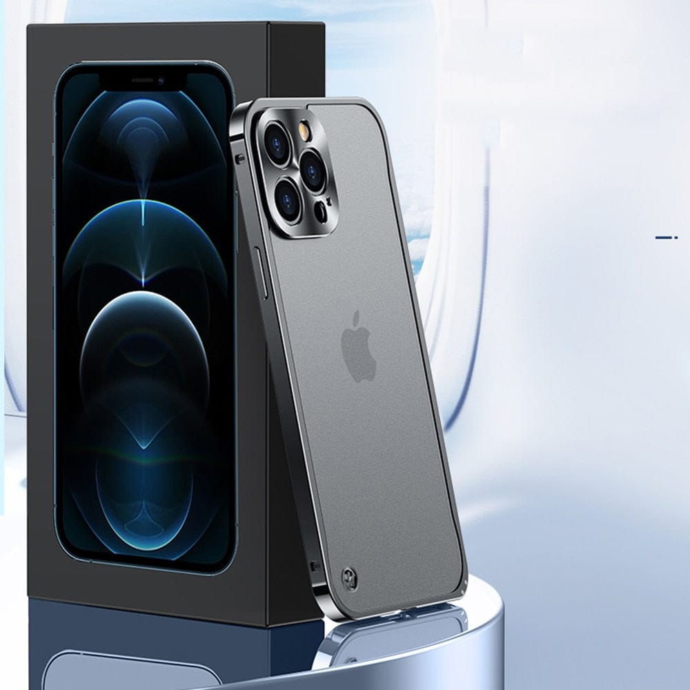 Slim Aluminum iPhone Bumper Case CNC Machined - Image 2