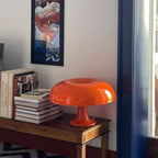 Scandinavian Dome Plastic Mushroom Table Lamp Glare Free Glow - Image 5
