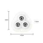 4 Piece Self Adhesive Caster Wheels 360 Degree Swivel - Image 4
