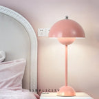 Wireless Round Metal Table Lamp Rechargeable Touch Dimmable - Image 8