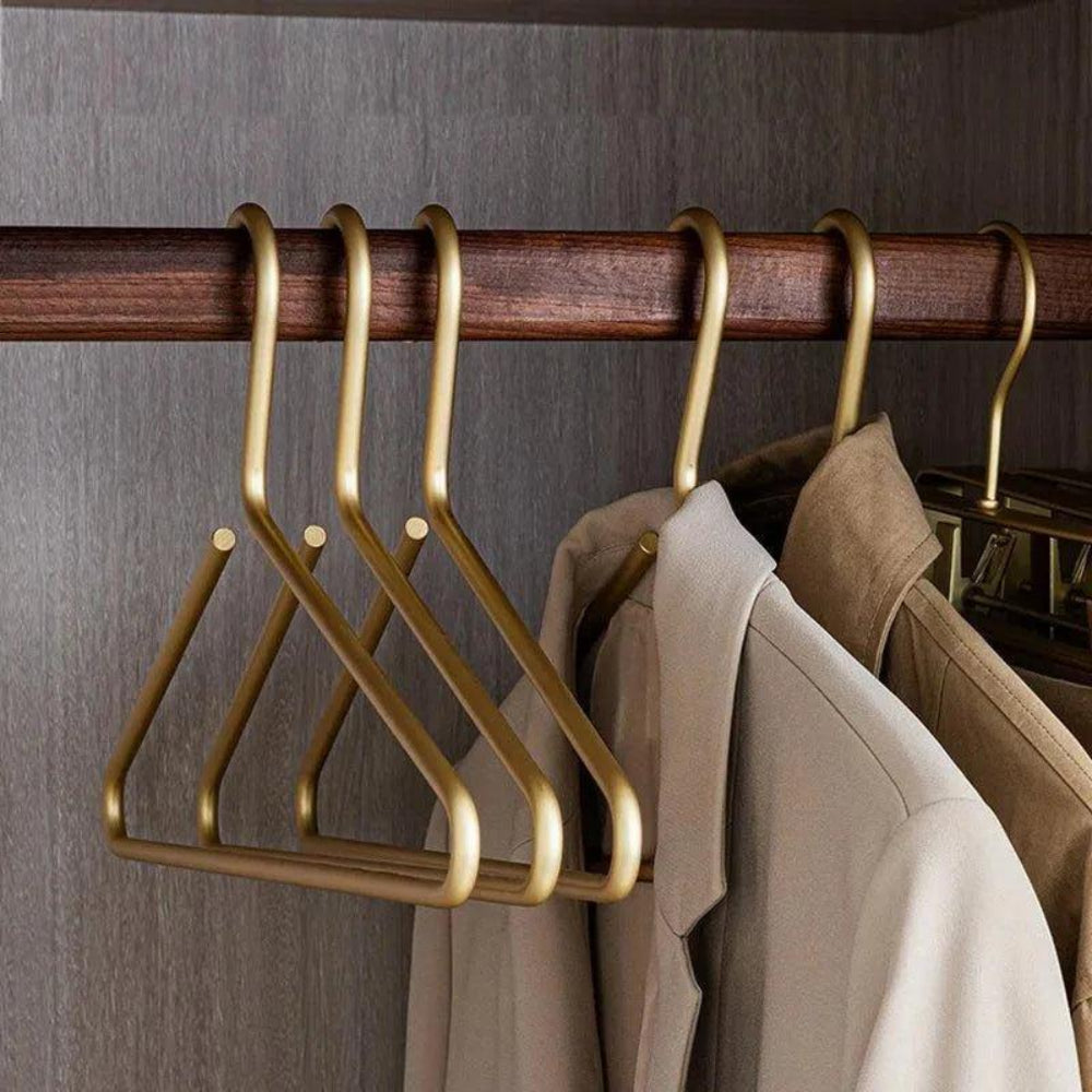 5‑Piece Anti‑Slip Wardrobe Hanger Set