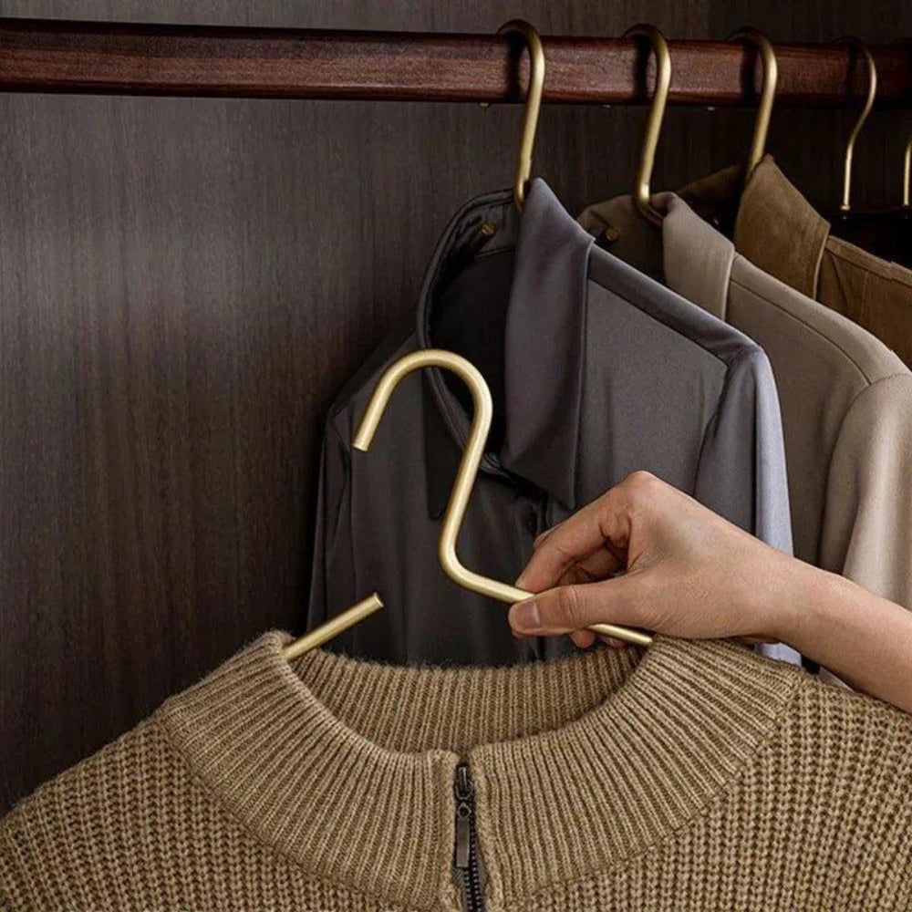 5‑Piece Anti‑Slip Wardrobe Hanger Set - Image 4