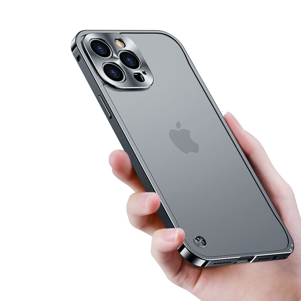 Slim Aluminum iPhone Bumper Case CNC Machined