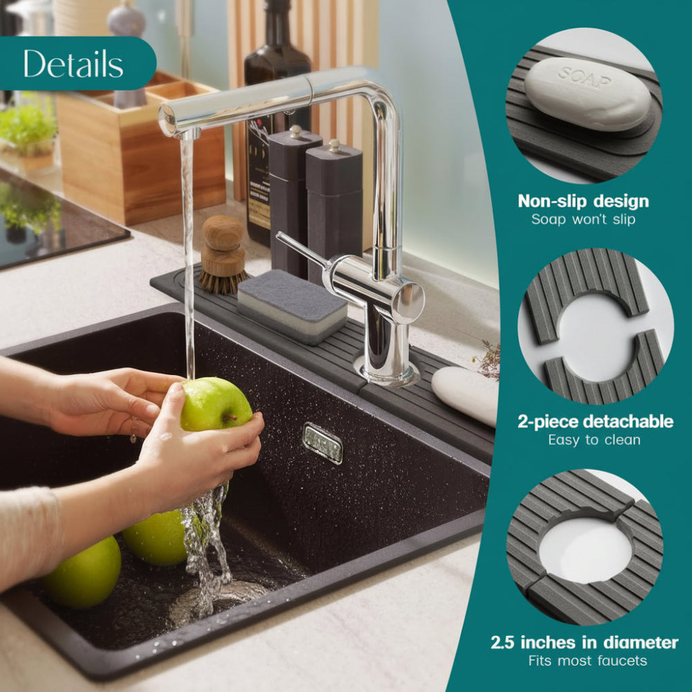 Diatomite Stone Faucet Mat Fast Drying - Image 11