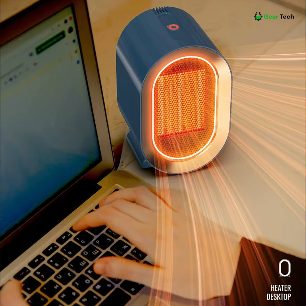 Quiet Small Electric Heater with Adjustable Thermostat - Image 11