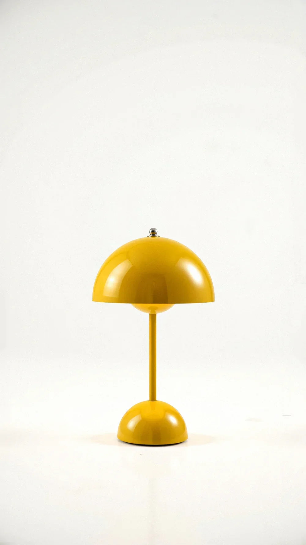 Wireless Round Metal Table Lamp Rechargeable Touch Dimmable - Image 22
