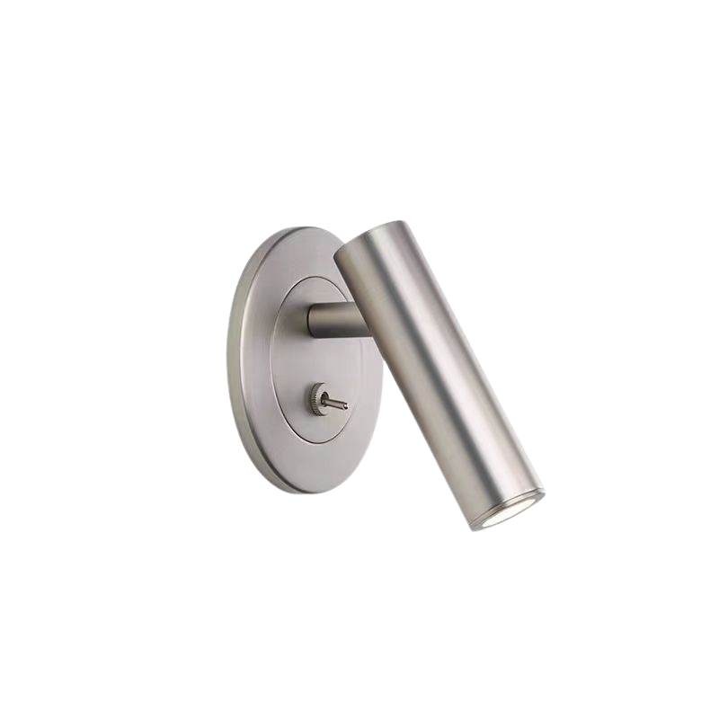 Adjustable Cylindrical Metal Wall Reading Lamp LED Bedside - Image 14