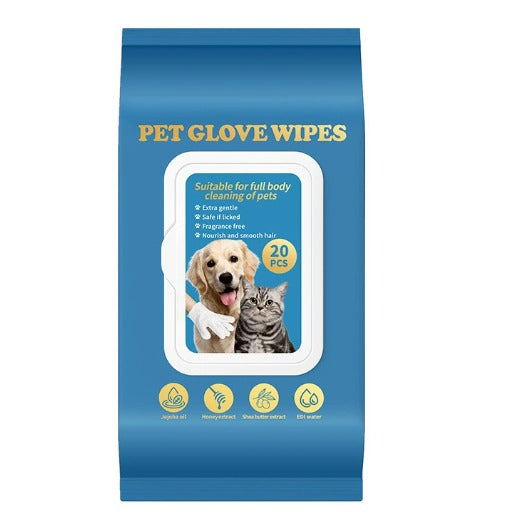 Gentle Pet Wipe Gloves for Daily Care - Image 6