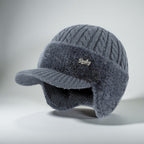Knit Trapper Hat Ear Flaps - Image 2