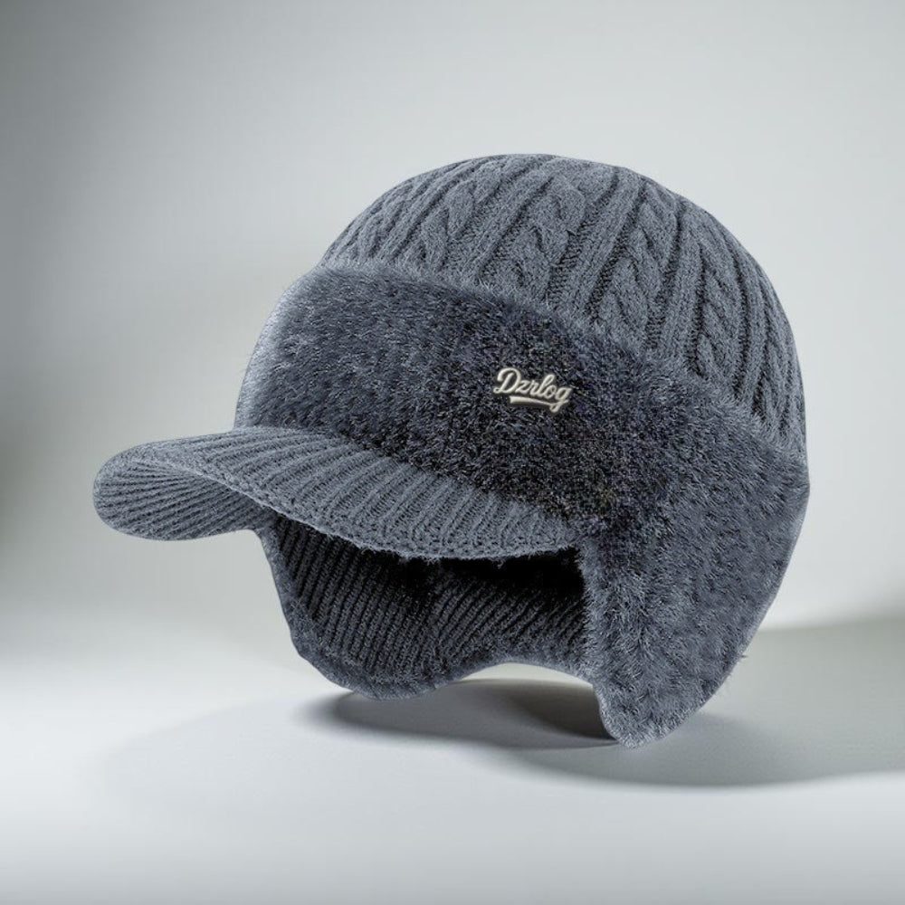 Knit Trapper Hat Ear Flaps - Image 2