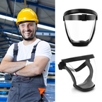 Full Face Protective Shield Anti-Fog Safety Visor