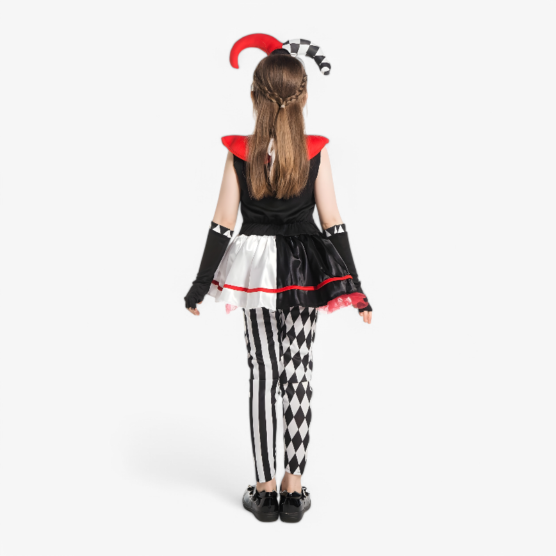 Girls Clown Costume Set - Image 3