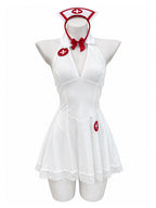 Women 4 Piece Nurse Lingerie Set - Image 7