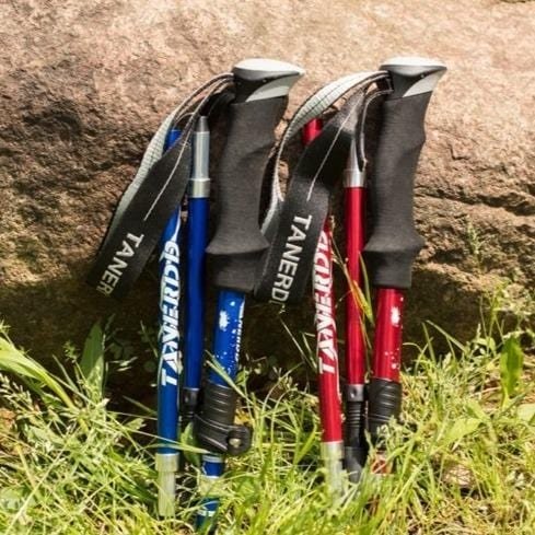 Hiking Poles Adjustable Foldable Sticks for Walking & Trekking - Image 2