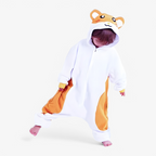 Combinaison pyjama adorable de hamster pour enfant