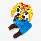 Ensemble de costume de personnage de dessin animé aventureux