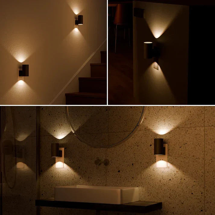 Plug In LED Wall Lamp Dusk to Dawn Sensor - Image 3