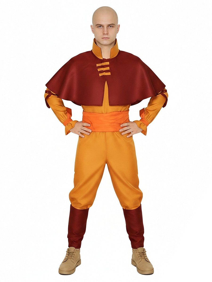 Adult Kids Cosplay Costume Animated Monk - Image 6