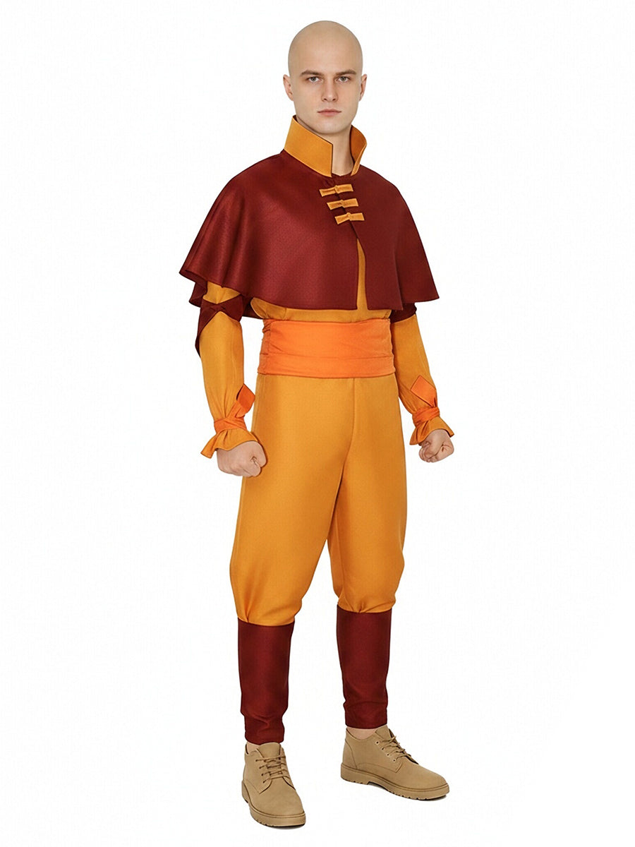 Adult Kids Cosplay Costume Animated Monk - Image 9