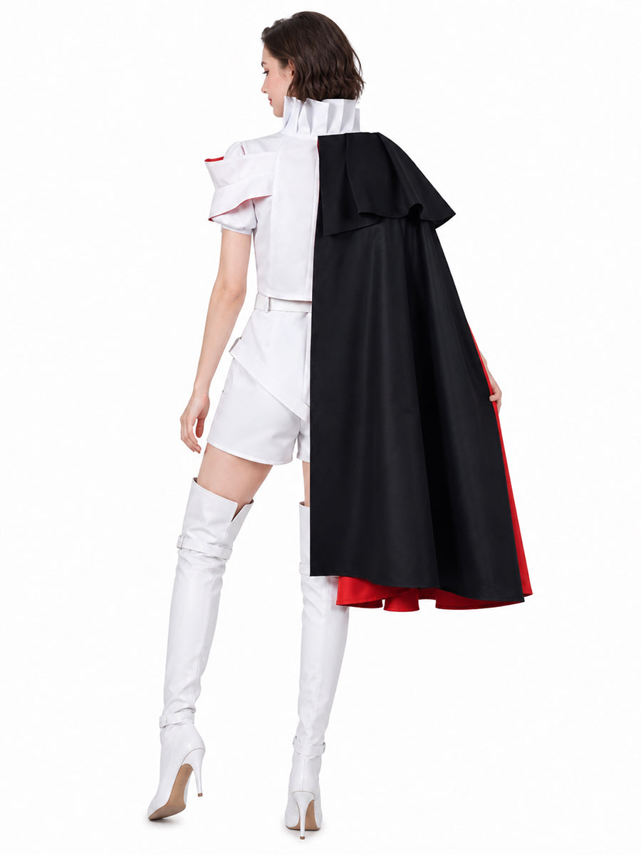Women 6 Piece Cosplay Costume Anime Knight Princess - Image 2