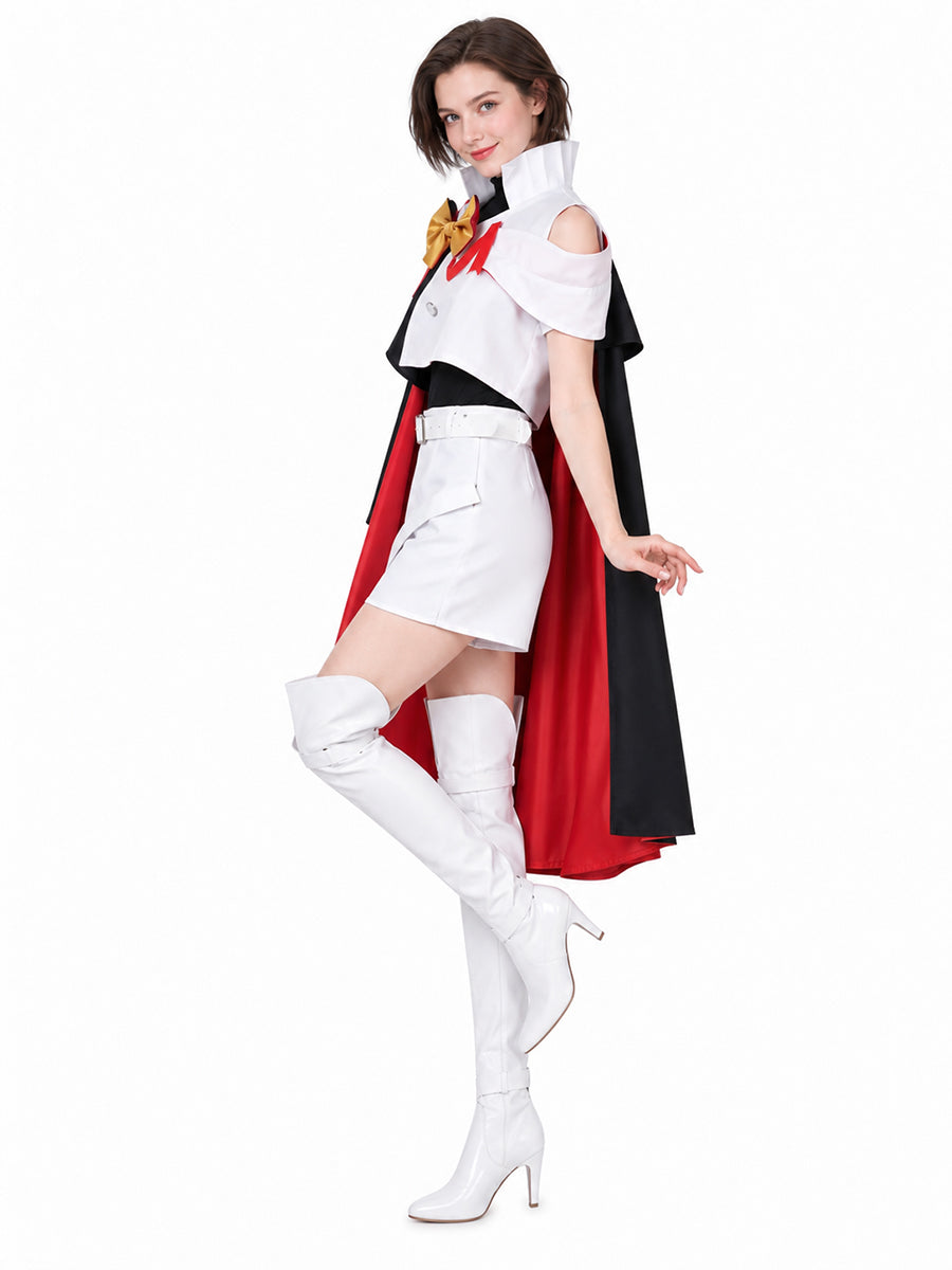 Women 6 Piece Cosplay Costume Anime Knight Princess - Image 3