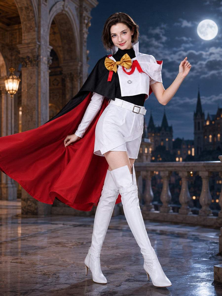 Women 6 Piece Cosplay Costume Anime Knight Princess - Image 5