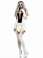Women Anime Nun Cosplay Dress - Image 7