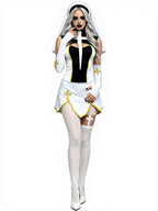 Women Anime Nun Cosplay Dress - Image 8
