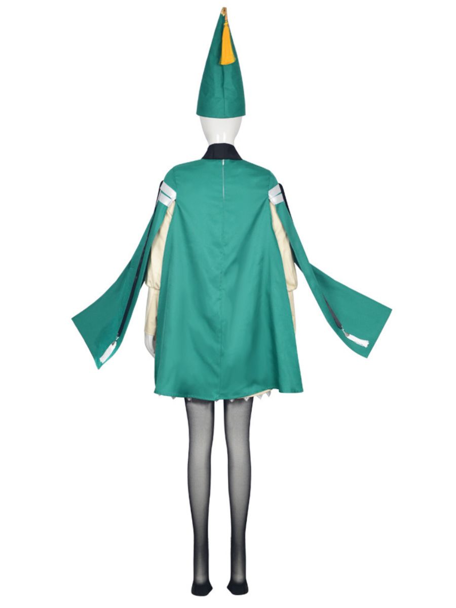 Kids Anime Witch Cosplay Costume - Image 8
